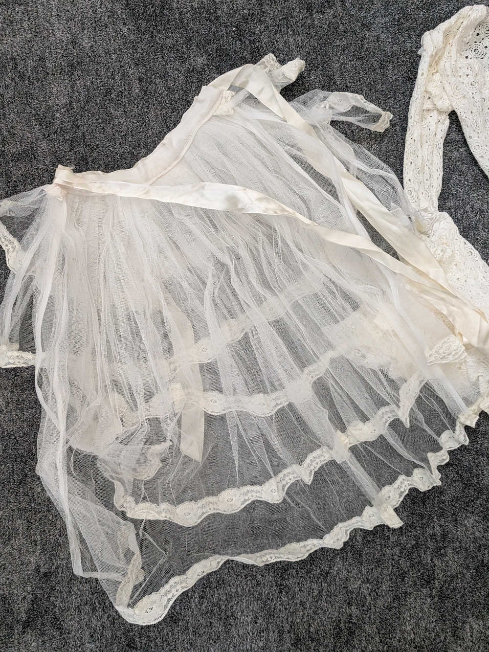 O.A.K Handmade Edwardian Lace Halloween Costume Blouse + Bustle Petticoat SZ SM - Picture 8 of 16